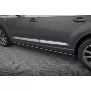 Maxton Design additives suitable for Audi Q7 2015-2019, black lacquer