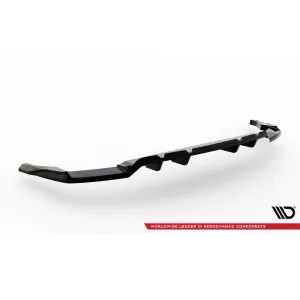 Maxton Design Version 2 Spoiler geeignet für Heckstoßstange des Audi SQ8, Q8 S-Line nach 2023, schwarz lackiert-image-6140325