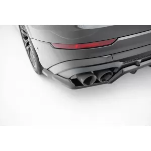 Maxton Design Version 2 Spoiler geeignet für Heckstoßstange des Audi SQ8, Q8 S-Line nach 2023, schwarz lackiert-image-6140329
