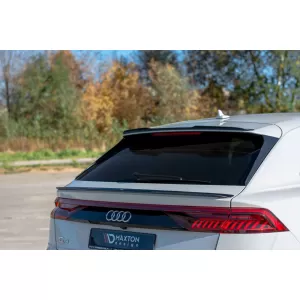 Dachspoiler geeignet für Maxton Design Version 1 Typ S-Line für Audi Q8 nach 2018, SQ8 nach 2019, schwarz lackiert-image-6140349