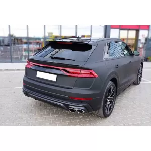 Dachspoiler geeignet für Maxton Design Version 1 Typ S-Line für Audi Q8 nach 2018, SQ8 nach 2019, schwarz lackiert-image-6140356