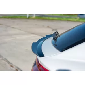 Spoiler geeignet für Maxton Design Version 2 Typ S-Line auf Audi Q8 S-Line nach 2018, SQ8 nach 2019, schwarz lackiert-image-6140368