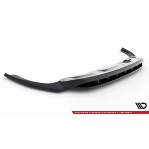 Maxton Design Version 1 Spoiler geeignet für die Front-S-Line-Stoßstange des Audi Q8, SQ8 nach 2018, schwarz lackiert-image-6140393