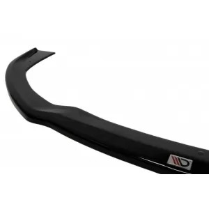 Maxton Design spoiler suitable for front S8 bumper on Audi A8 D3 2006-2010, black lacquer