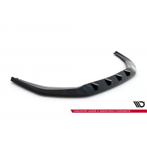 Maxton Design spoiler suitable for front bumper of Audi S8, A8 S-Line D5 after 2021, black lacquer