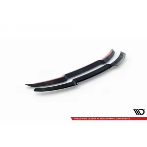 Maxton Design Spoiler geeignet für Audi Q7 S-Line, SQ7 Kofferraum, 2015-2019, 2019-2023, nach 2023, schwarz lackiert-image-6140543