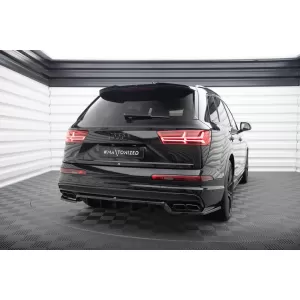 Maxton Design Spoiler geeignet für Audi Q7 S-Line, SQ7 Kofferraum, 2015-2019, 2019-2023, nach 2023, schwarz lackiert-image-6140544