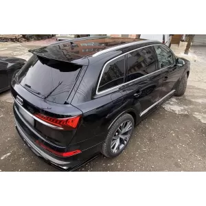 Maxton Design Spoiler geeignet für Audi Q7 S-Line, SQ7 Kofferraum, 2015-2019, 2019-2023, nach 2023, schwarz lackiert-image-6140549