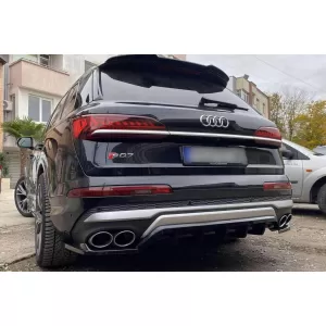 Maxton Design Spoiler geeignet für Audi Q7 S-Line, SQ7 Kofferraum, 2015-2019, 2019-2023, nach 2023, schwarz lackiert-image-6140552