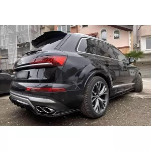Maxton Design Spoiler geeignet für Audi Q7 S-Line, SQ7 Kofferraum, 2015-2019, 2019-2023, nach 2023, schwarz lackiert-image-6140553