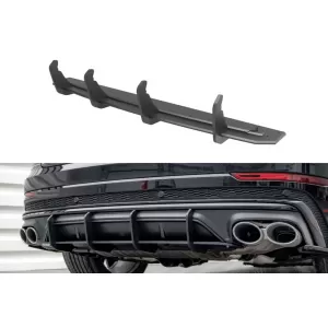 Maxton Design diffuser extension suitable for Audi SQ8 2019+, matte black