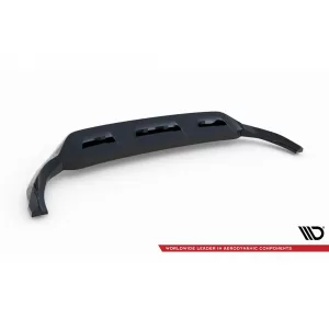 Maxton Design Version 2 Spoiler geeignet für Frontstoßstange von Audi SQ8, Q8 S-Line 2018-2023, schwarz lackiert-image-6140631
