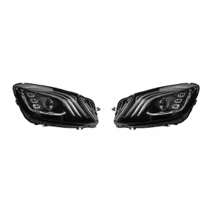 Maybach package suitable for Mercedes S-Class W222 2013-2020 with LED headlights LHD