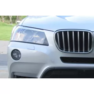 Chrome/Gray Kidney Grilles suitable for BMW X3 Series F25 2010-2014