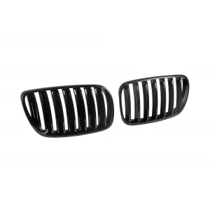 Black kidney grilles suitable for BMW X3 E83 2007-2010