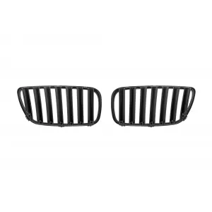 Black kidney grilles suitable for BMW X3 E83 2007-2010