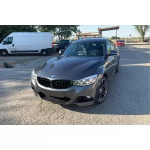 Double slat kidney grilles in black lacquer suitable for BMW 3 Series GT F34 2013-2016