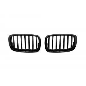 Black kidney grilles suitable for BMW X6 E71 2011-2014