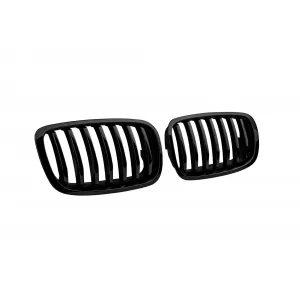 Black kidney grilles suitable for BMW X6 E71 2011-2014