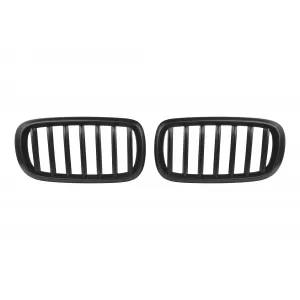 Black matte kidneys suitable for BMW X5 F15 2013-2018, X6 F16 2014-2019