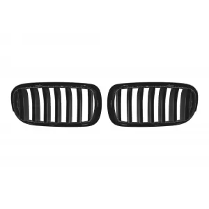 Black matte kidneys suitable for BMW X5 F15 2013-2018, X6 F16 2014-2019