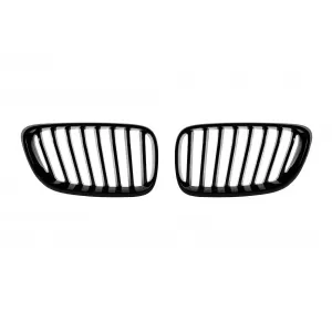 Black kidney grilles suitable for BMW Series 2 F22, F23 after 2013