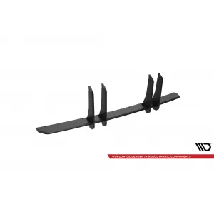Maxton Design Aufsatz für Diffusor geeignet für BMW 3er Serie M Paket G20, G21 nach 2022, matt schwarz-image-6143443