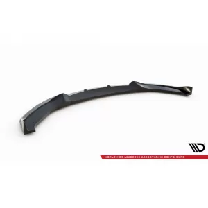 Maxton Design Version 1 Spoiler geeignet für die Frontschürze des BMW 4er Gran Coupe F36 mit M-Paket 2014-2017, schwarz lackiert-image-6143471