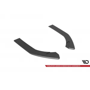 Maxton Design side extensions suitable for rear bumper of BMW 4 Series Gran Coupe G26 after 2021, matte black-image-6143476