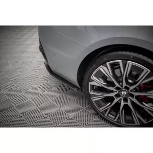 Maxton Design side extensions suitable for rear bumper of BMW 4 Series Gran Coupe G26 after 2021, matte black-image-6143480