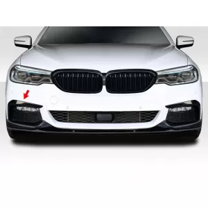 Right eyebrow around DRL light suitable for front M tech bumper on BMW 5 Series G30, G31 2017-2020