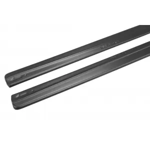 Maxton Design additives suitable for M Technik side skirts on BMW 5 Series G30, G31 after 2017, black lacquer