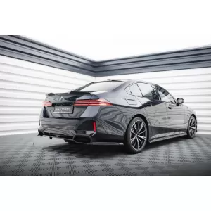 Maxton Design spoiler suitable for BMW 5 Series G60 trunk with M package after 2023, black lacquer