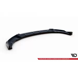 Spoiler Maxton Design versione 2 adatto per paraurti anteriore M della BMW Serie 5 G60 dopo il 2023, verniciato di nero-image-6143839
