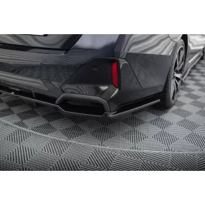 Maxton Design Version 1 Spoiler geeignet für die hintere M Stoßstange des BMW 5er G60 nach 2023, schwarz lackiert-image-6143848
