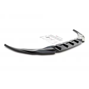 Maxton Design spoiler suitable for front M bumper on BMW 7 G11 after 2019, black lacquer