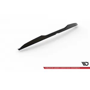 Maxton Design spoiler suitable for BMW 7 Series M-Pack, M760E G70 after 2022, black lacquer
