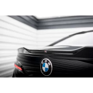 Maxton Design spoiler suitable for BMW 7 Series M-Pack, M760E G70 after 2022, black lacquer