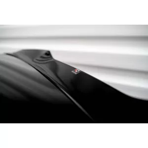 Maxton Design spoiler suitable for BMW 7 Series M-Pack, M760E G70 after 2022, black lacquer
