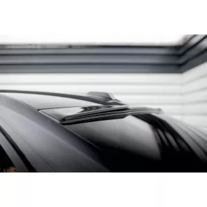 Maxton Design rear window spoiler suitable for BMW 7 Series M-Pack, M760E G70 2022+, gloss black
