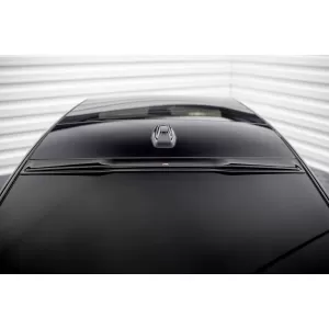 Maxton Design rear window spoiler suitable for BMW 7 Series M-Pack, M760E G70 2022+, gloss black