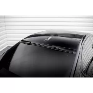 Maxton Design rear window spoiler suitable for BMW 7 Series M-Pack, M760E G70 2022+, gloss black
