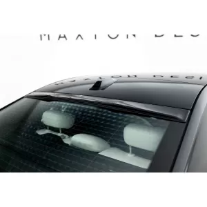 Maxton Design rear window spoiler suitable for BMW 7 Series M-Pack, M760E G70 2022+, gloss black
