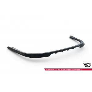 Maxton Design spoiler suitable for rear bumper of BMW 7 Series G70 after 2022, black lacquer
