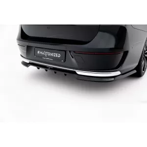 Maxton Design spoiler suitable for rear bumper of BMW 7 Series G70 after 2022, black lacquer