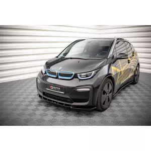 Maxton Design Version 2 Spoiler geeignet für die Frontschürze des BMW i3 2017-2022, schwarz lackiert-image-6143924