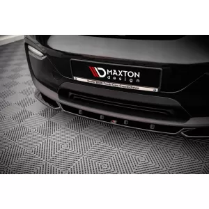 Maxton Design Version 2 Spoiler geeignet für die Frontschürze des BMW i3 2017-2022, schwarz lackiert-image-6143925