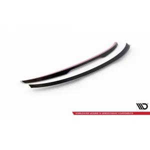 Maxton Design Spoiler geeignet für BMW i4 G26 Kofferraum mit M-Paket nach 2021, schwarz lackiert-image-6143949