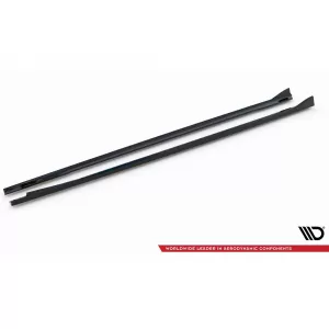 Maxton Design Version 1 Additive geeignet für BMW i4 G26 Seitenschweller mit M-Paket nach 2021, schwarz lackiert-image-6143961