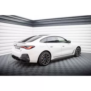 Maxton Design Version 1 Additive geeignet für BMW i4 G26 Seitenschweller mit M-Paket nach 2021, schwarz lackiert-image-6143964